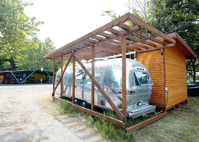 Luxury Vintage Airstream Rv/caravan Retro Charm Meets Comfort * 키텐